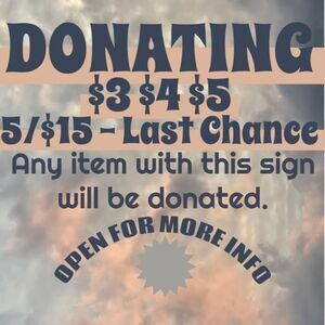 Charming Charlie Black & White Top - M